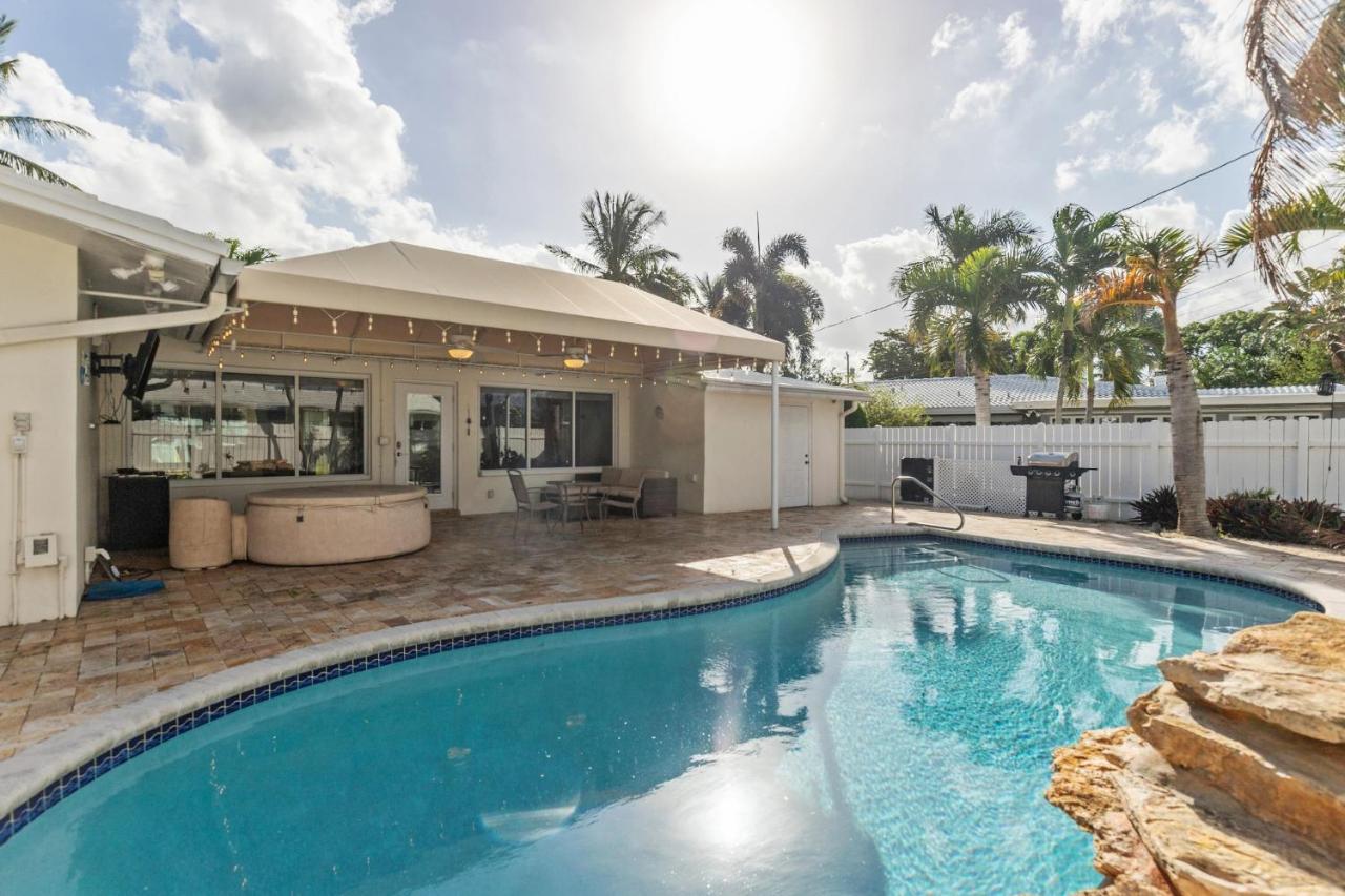 Chic Fort Lauderdale House With Private Pool Exterior foto